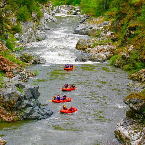 a river running through a body of water