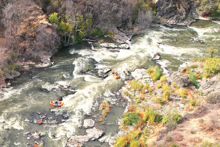a waterfall in a forest
